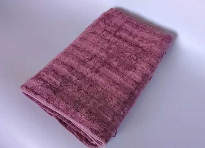 Рушник для бані та сауни з мікрофібри  90 на 170 см з петелькою якість