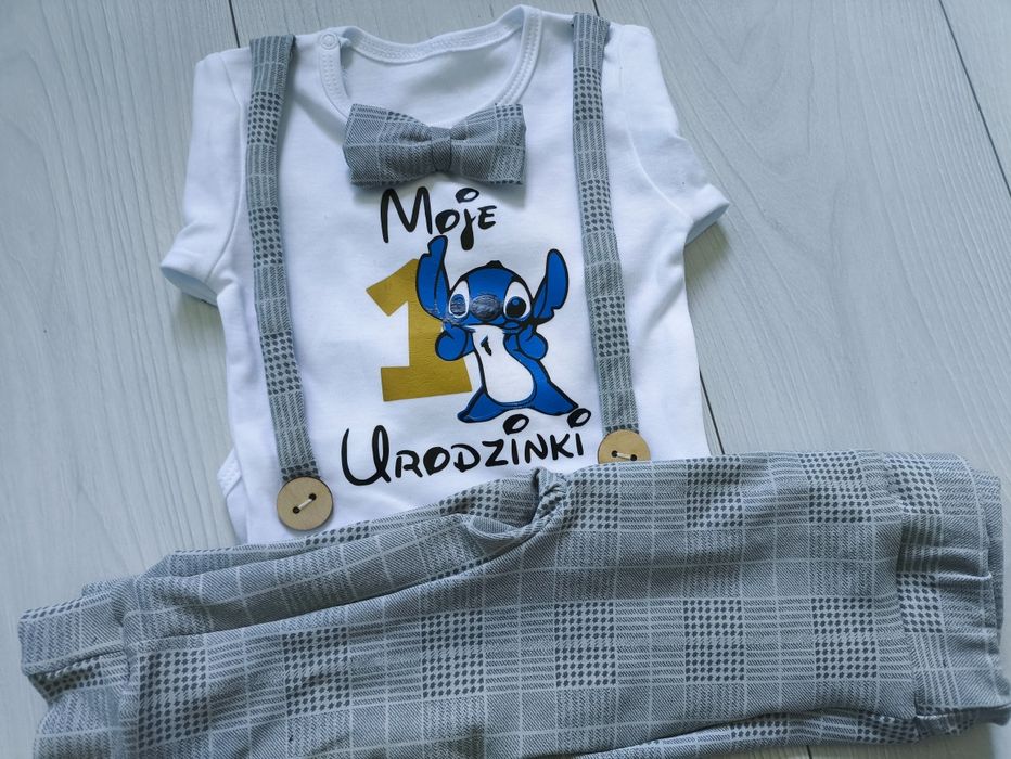 Komplet na pierwsze urodziny chłopieca roczek rok safari farma