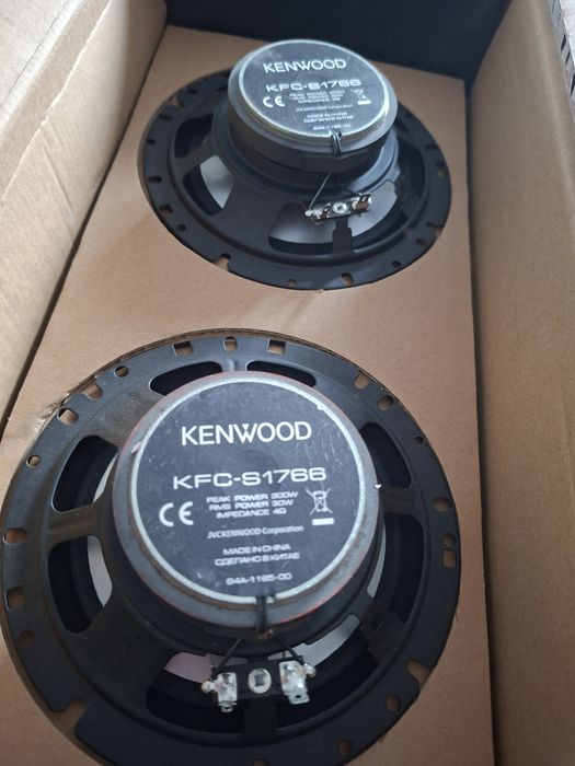 2 szt dwudrożnych głośników samochodowych Kenwood KFC-S1766