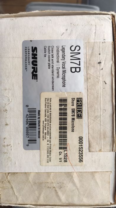 Microfone Shure SM7B