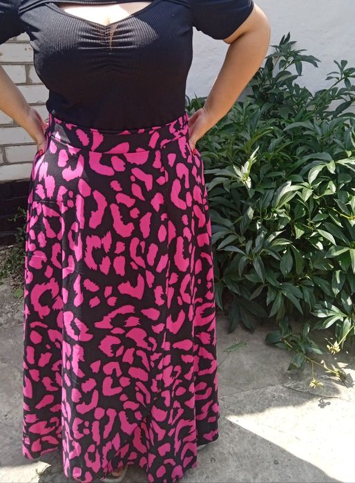 Юбка на запах большой размер