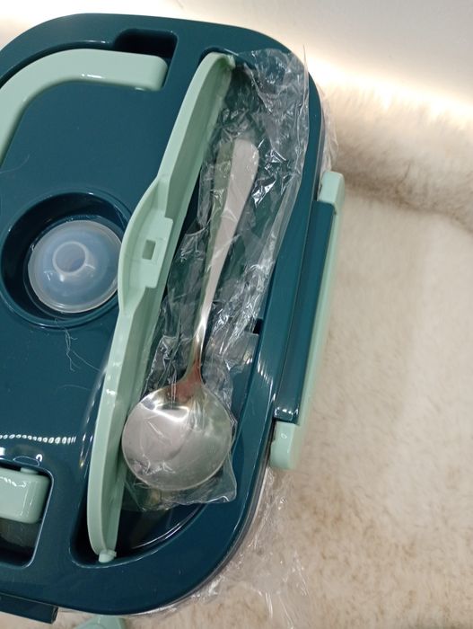 Elektryczny lunch box 1,5L podgrzewacz do jedzenia termos pudełko obia
