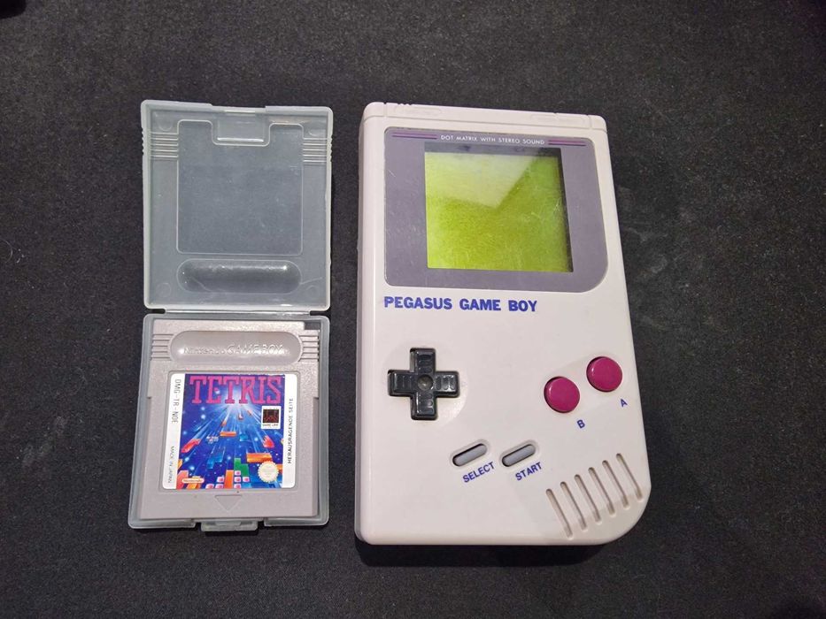 Biały Kruk !!! PEGASUS GAMEBOY wraz z grą Tetris