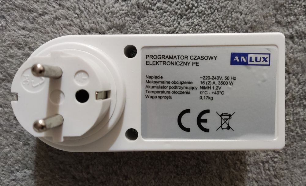 Elektroniczny programator czasowy