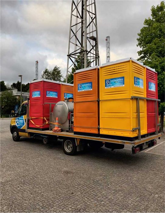 WC portátil para obra e estaleiro – aluguer mensal – Penafiel