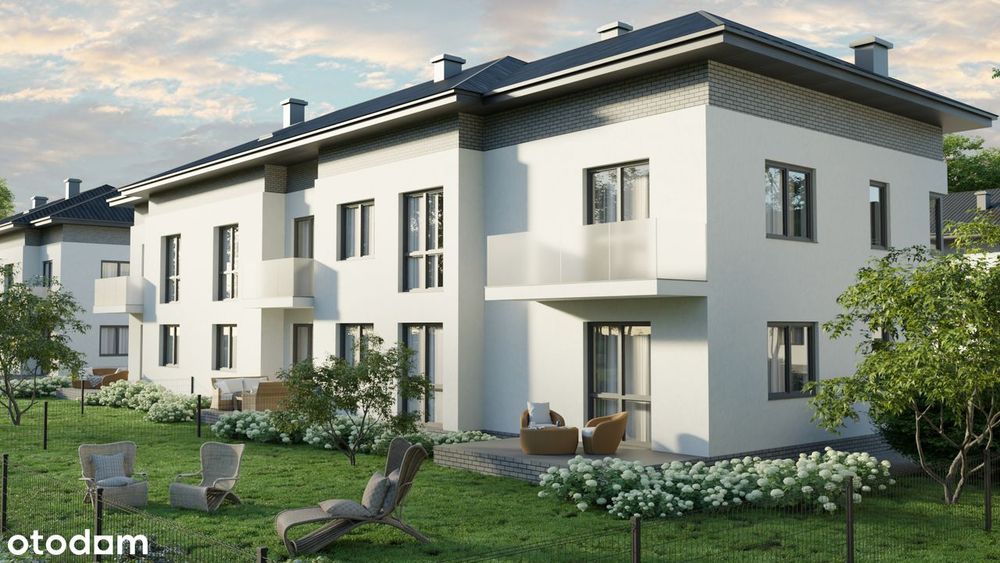 Białołęcka 327 mieszkanie 89m2 salon + 3 sypialnie ogród 152m2