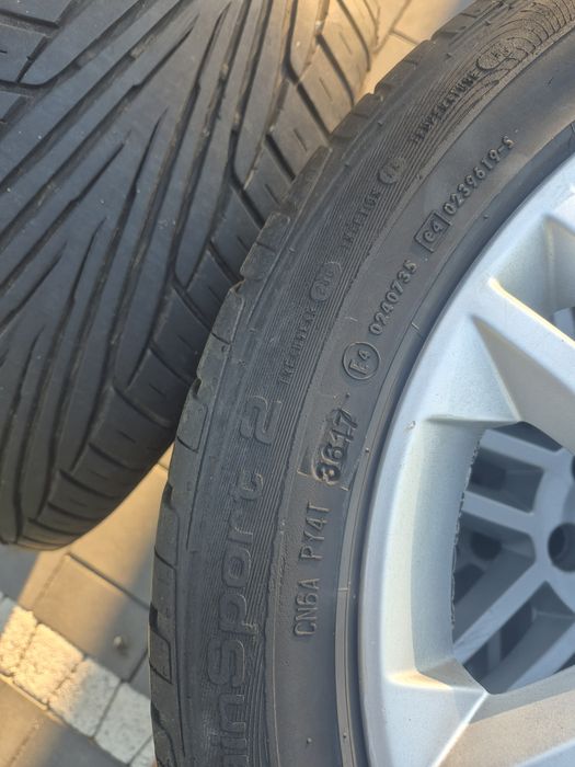 Sprzedam koła 5x110 17 felgi 215 50 17 uniroyal  opel saab