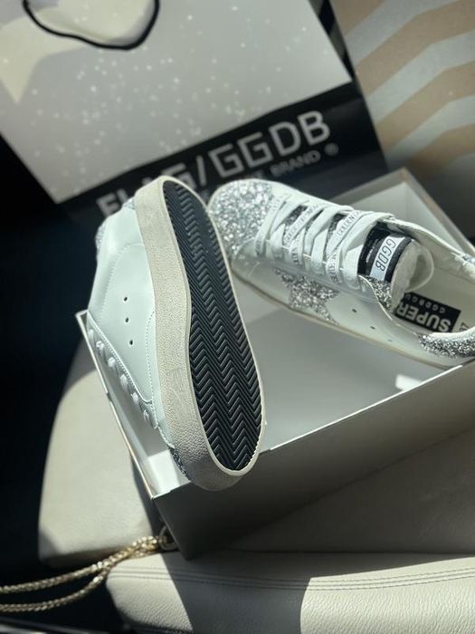 Кеди Golden Goose/ Кросcовки Голден Гус/ Super Star/ Білі кеди/ Кросівки на літо