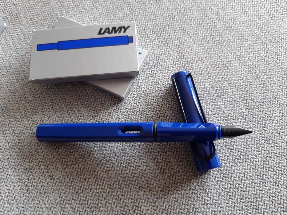 Caneta de tinta permanente & cartuchos "LAMY"