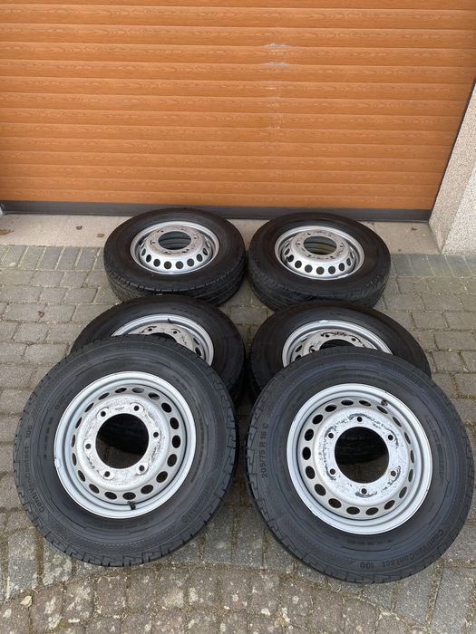 Felgi+Opony Mercedes Sprinter Blizniak 205/75R16C 6xContinental 15R