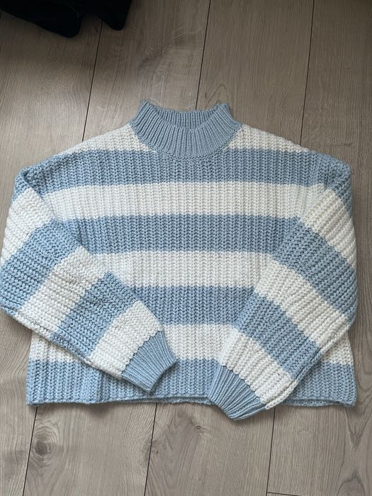 Sweter w paski Cropp