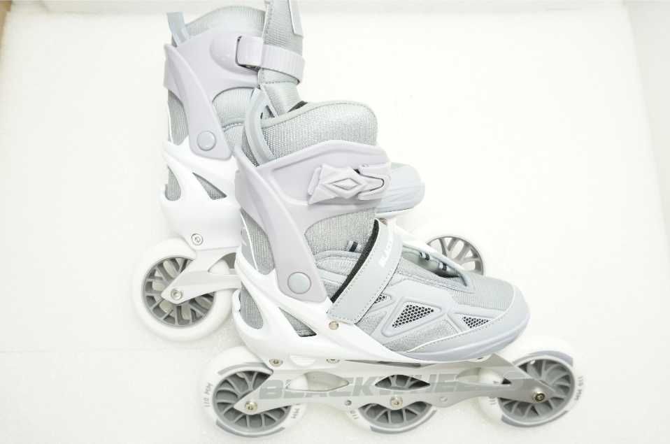 Rolki Blackwheels Dynamic szybkościowe regulowane szare r. 40-43