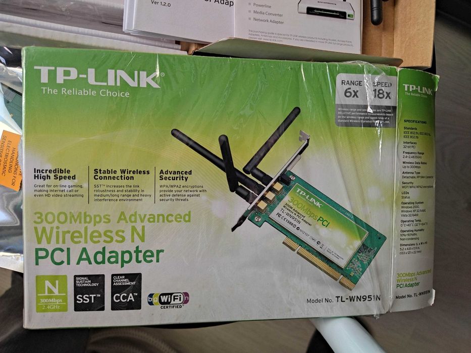 Placa Wifi TP-Link TL-WN951N PCi