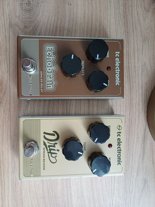 Tc Electronic Echobrain Analog Delay Tc Electronic Drip Spring reverb