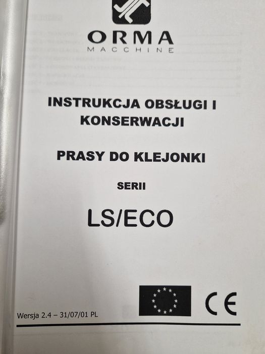 Prasa do drewna  klejonki płyty meblowej orma
