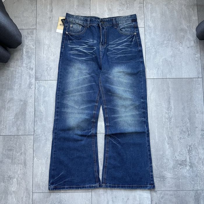 Bootcut flared jeans сині джинси фларед клеш буткат old money кльош
