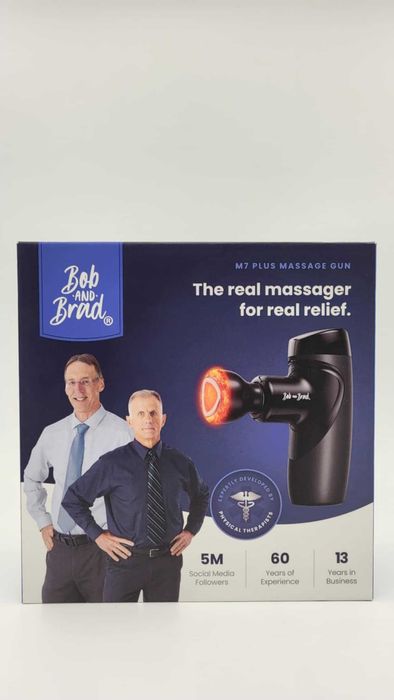 BOB AND BRAD M7 Plus Mini Masażer z Termoterapią Do Regeneracji Mięśni