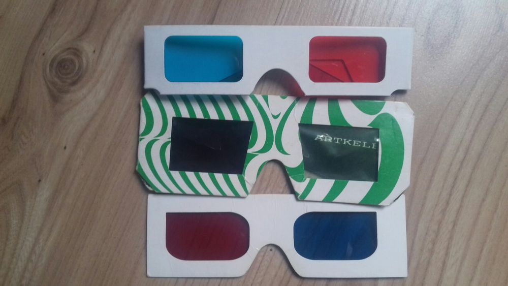 Okulary 3D , archiwalne