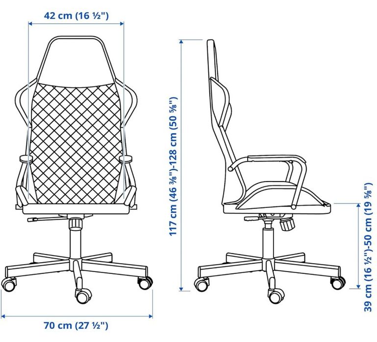 Cadeira Gaming IKEA Utespelare