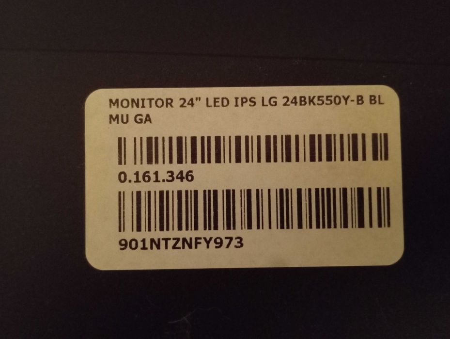 Monitor LG LED IPS 24 polegadas - 24 BK550Y-B BL MU GA ( danificado )424933944670310404