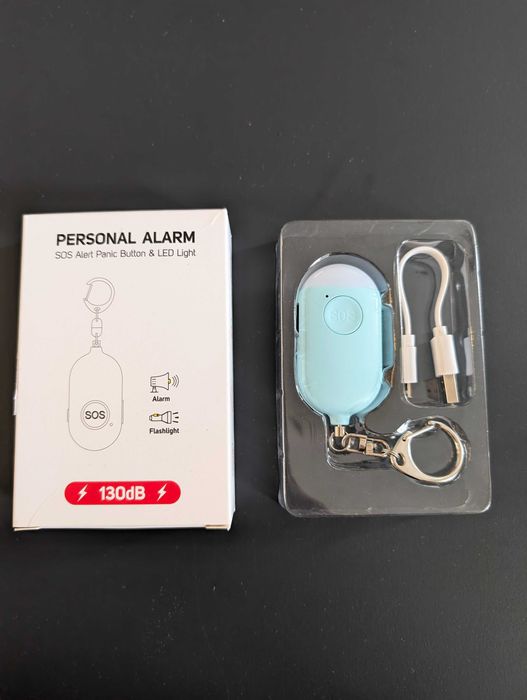 Nowy alarm osobisty brelok LED