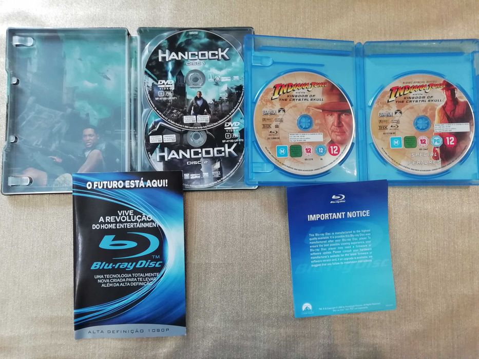 Hancock - Steelbook & Indiana Jones: Crystal Skull