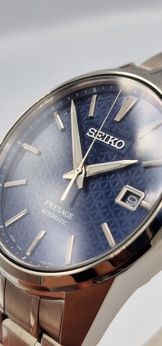 Seiko Presage Automatic Blue Sharp Edge Series - Baby Grand Seiko