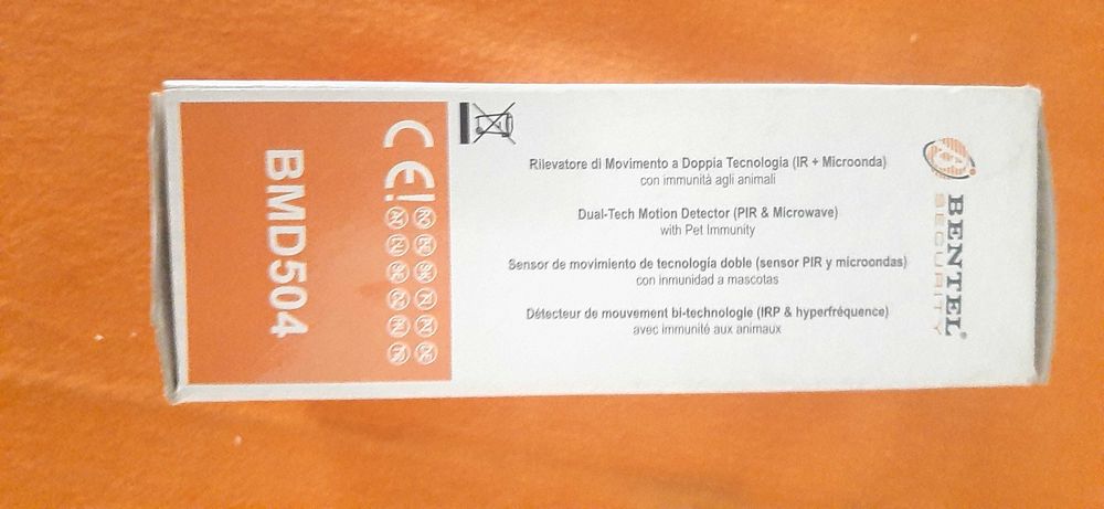 Sensor Movimento Alarme Bentel BMD504