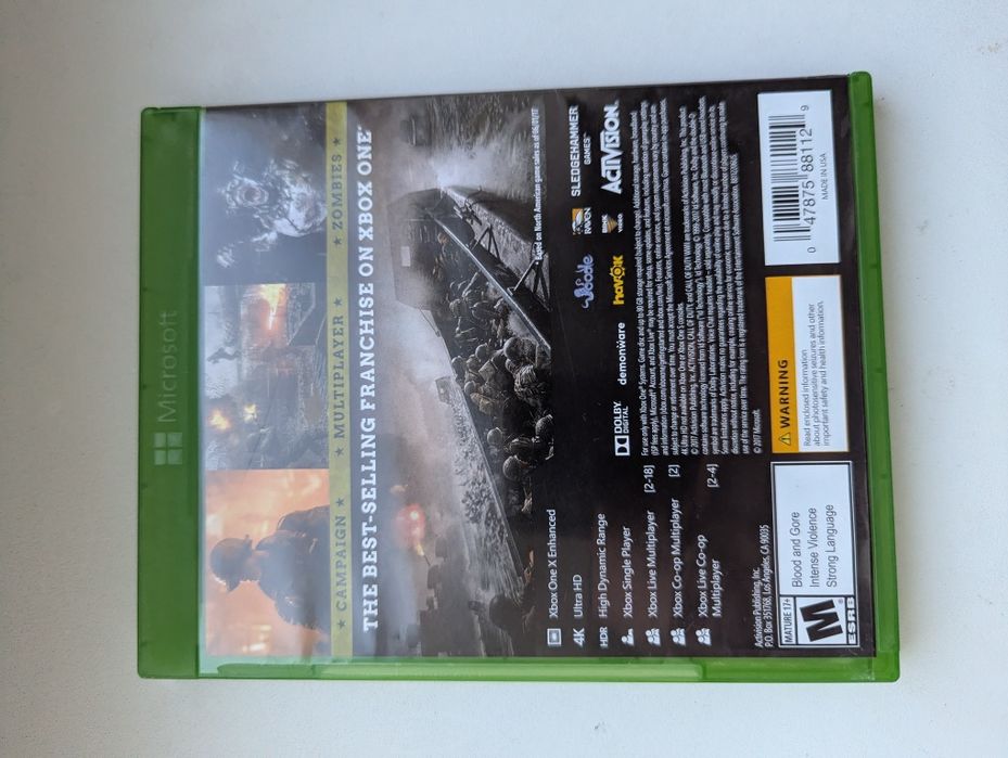 Call of Duty WW2 World War 2 ігри игры диски на Xbox one series x s