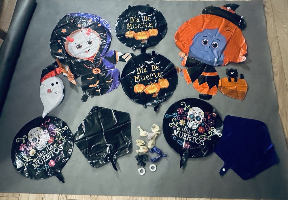 Duży zestaw balony Haloween