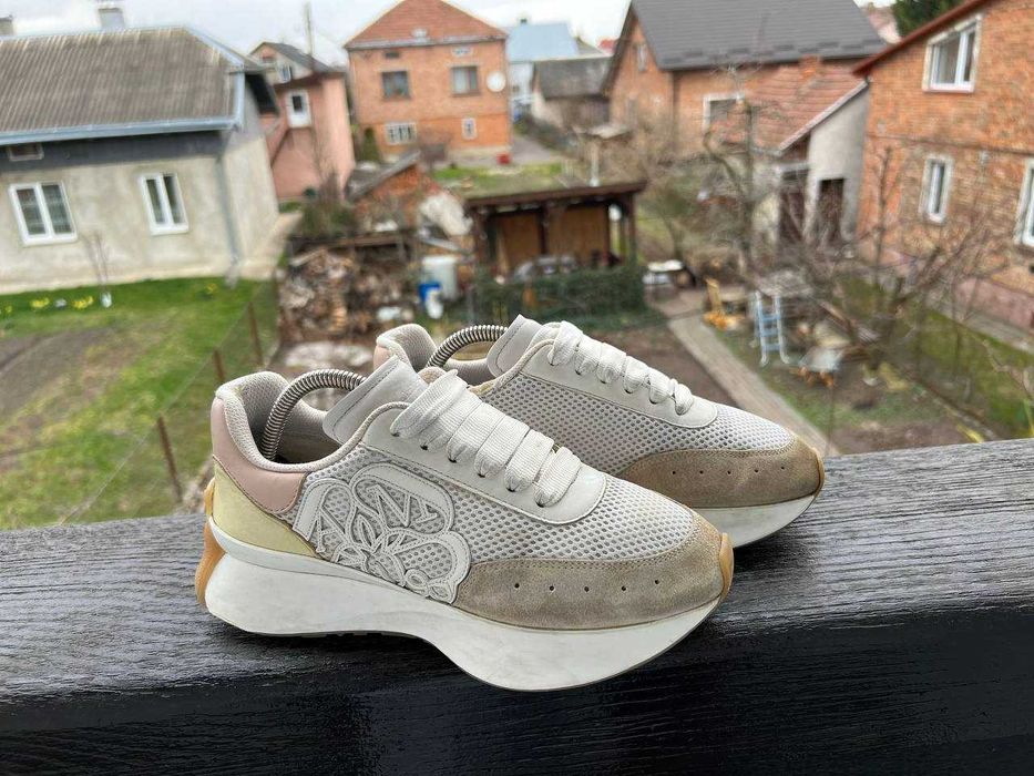 Шкіряні Кросівки Alexander Mcqueen