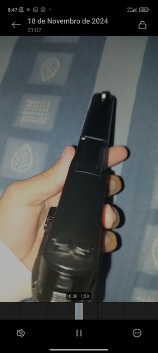 Airsoft de mola potente