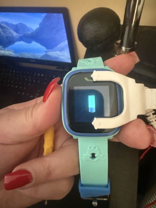 Смарт-годинник Canyon CNE-KW51BL Kids smartwatch GPS Blue (CNE-KW51BL)