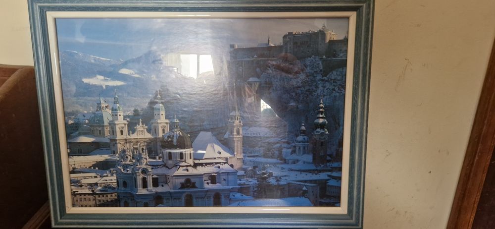 Three Frames with Blue Border64739696195331121