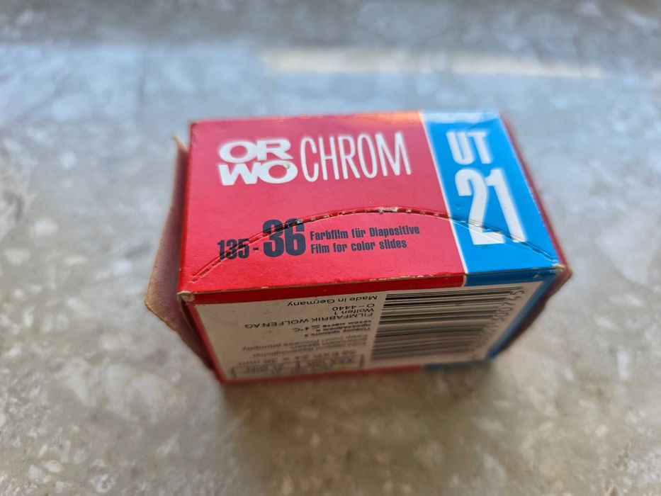 Film błona fotograficzna ORWO Chrom, ISO 100, 36 exp., nieotwierany