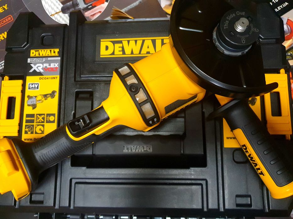 Болгарка DeWALT DCG418 акумуляторна 3роки гарантії