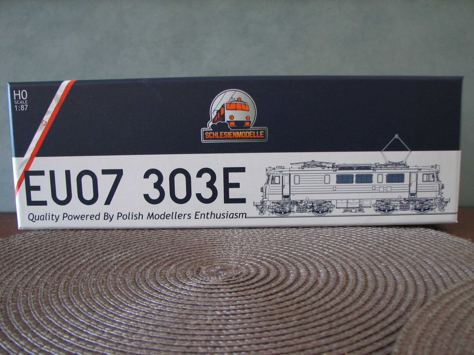 Lokomotywa Elektryczna Schlesienmodelle EU07494 PKP H0 Kolejka Łódź