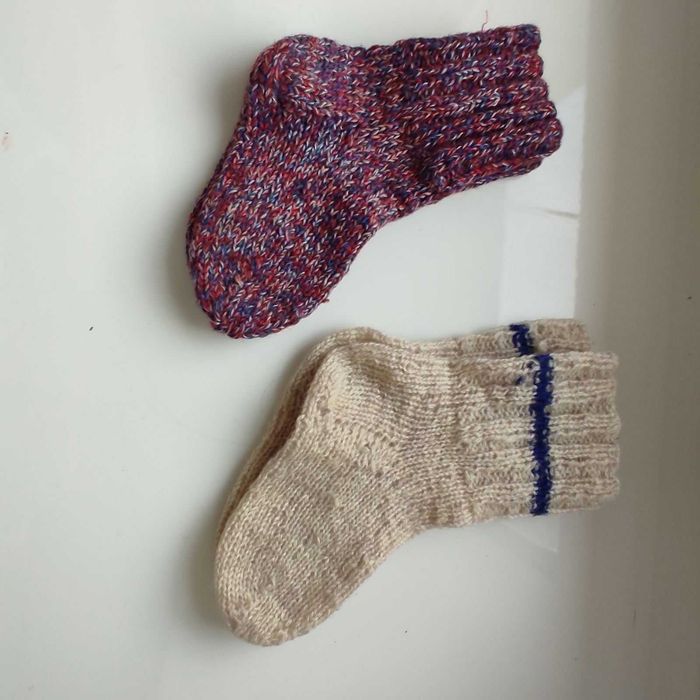носки вязанные, подошва усиленная. шкарпетки вязані. олх доставка