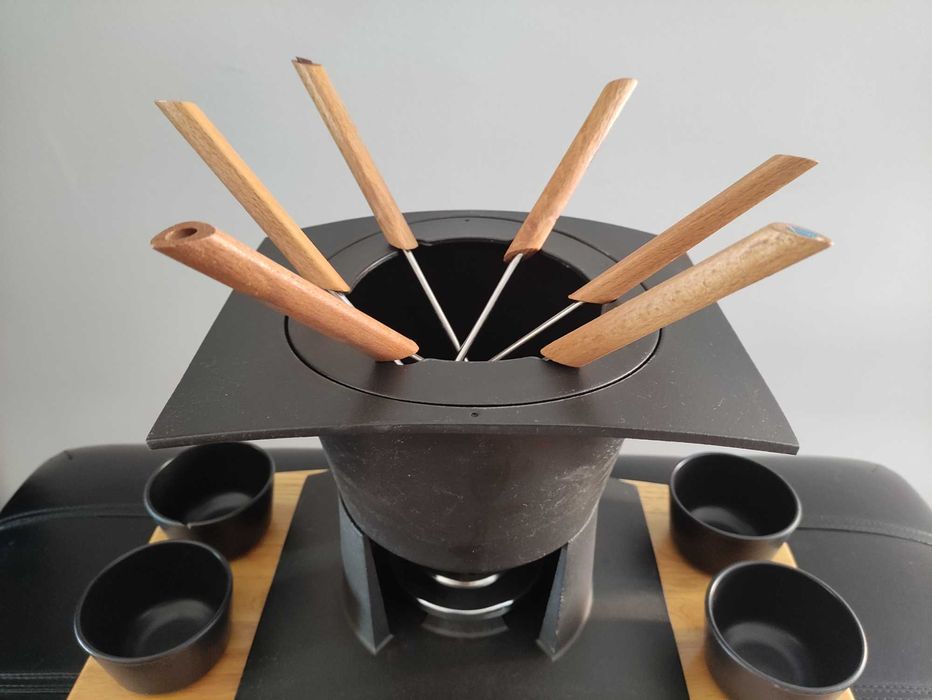 Fondue Le Creuset em ferro fundido