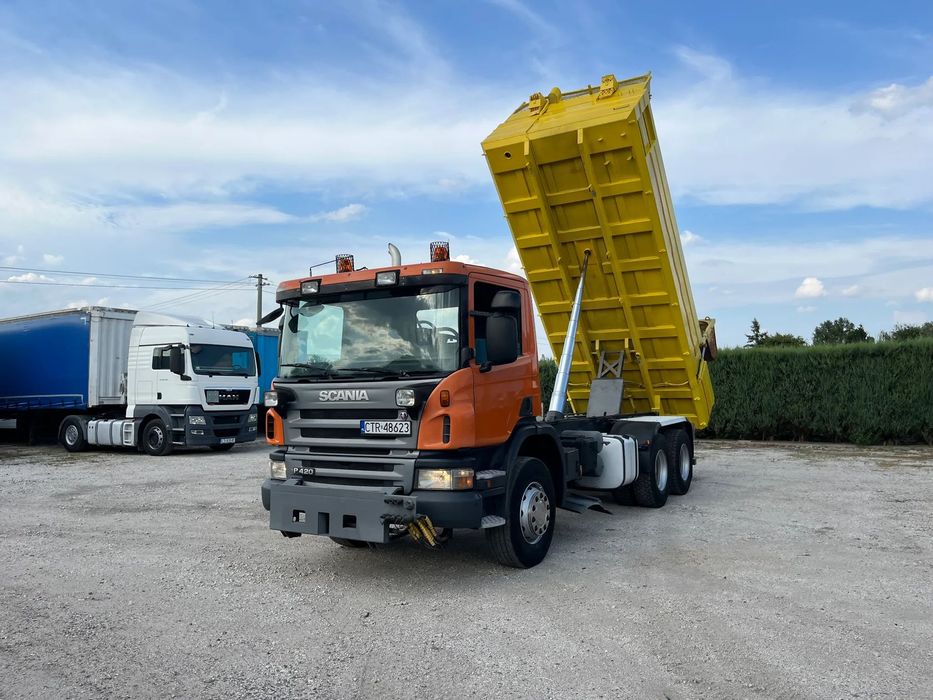 Scania  Scania R420 WYWROTKA 6x4* Pojazd specjalny do zimowego utrzymania dróg