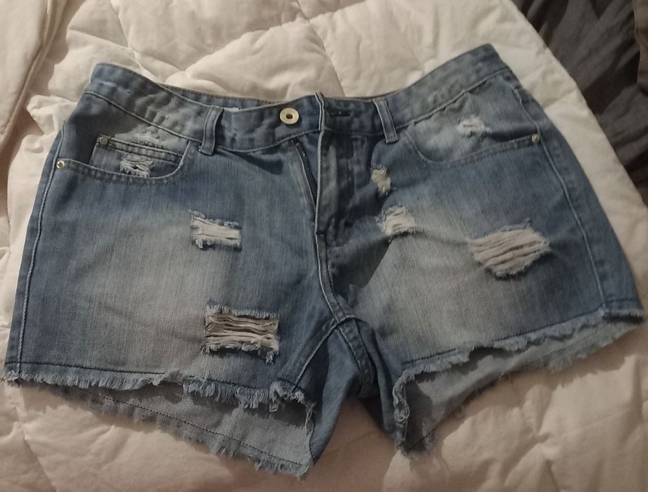 Calções S(Massimo Dutti)Denim Ganga