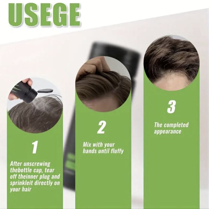 Пудра для обʼєму та фіксації волосся з матовим ефектом