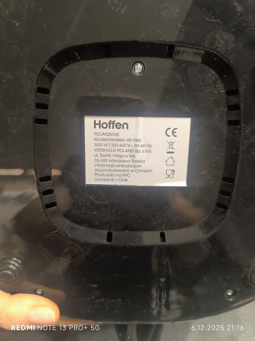 Frytkownica beztłuszczowa Airfrayer