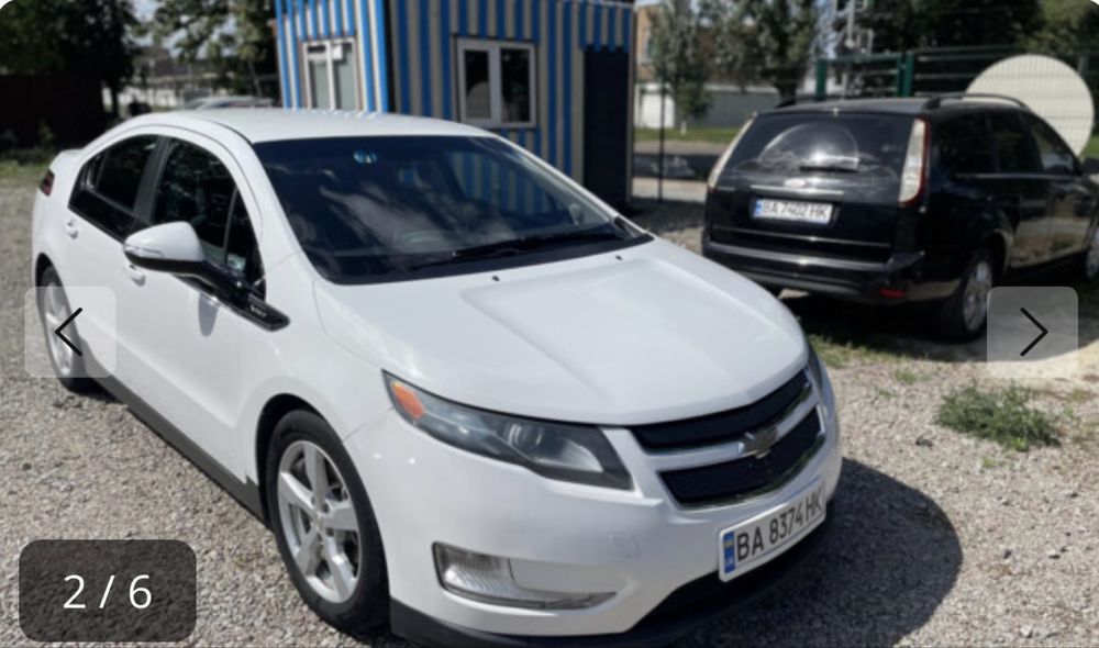 Chevrolet Volt гібрид