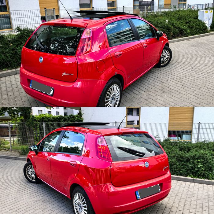 Fiat Grande Punto 1.4  GAZEM Klima Dach Panorama 5 Drzwi Wspoma OC 2027 Jazda Za Grosze