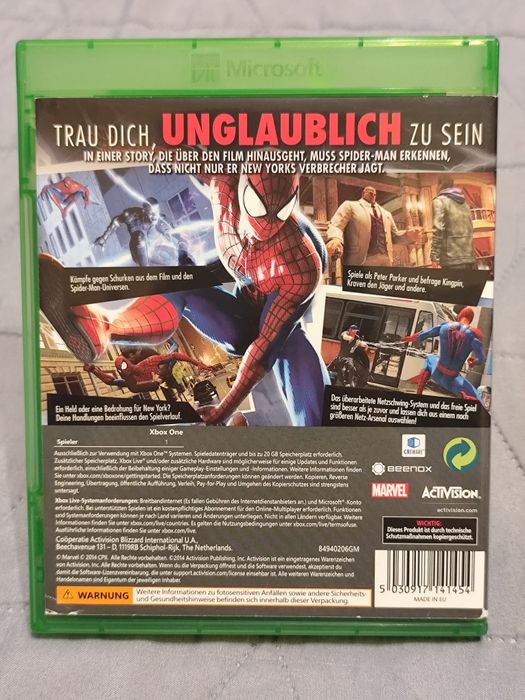 The Amazing Spiderman 2 XBOX ONE