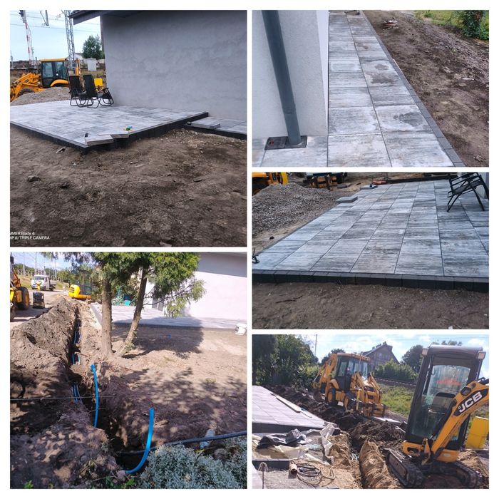 Prace ziemne, brukarstwo, wywrotka 3,5t