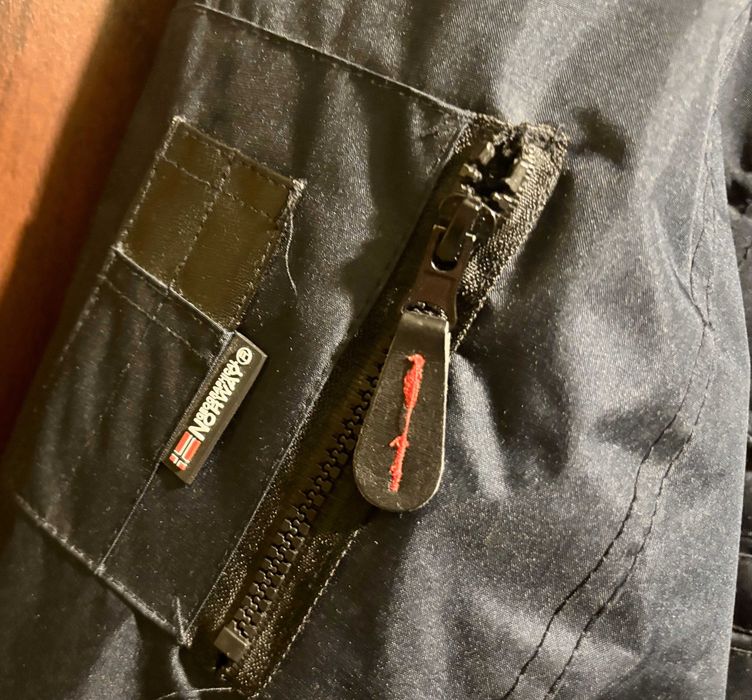 Geographical Norway | Parka | Navy | XXL - bdb. stan - używana !!