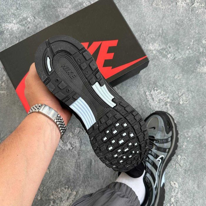 Чоловічі кросівки Nike P-6000 сірі спортивне взуття демісезонні
