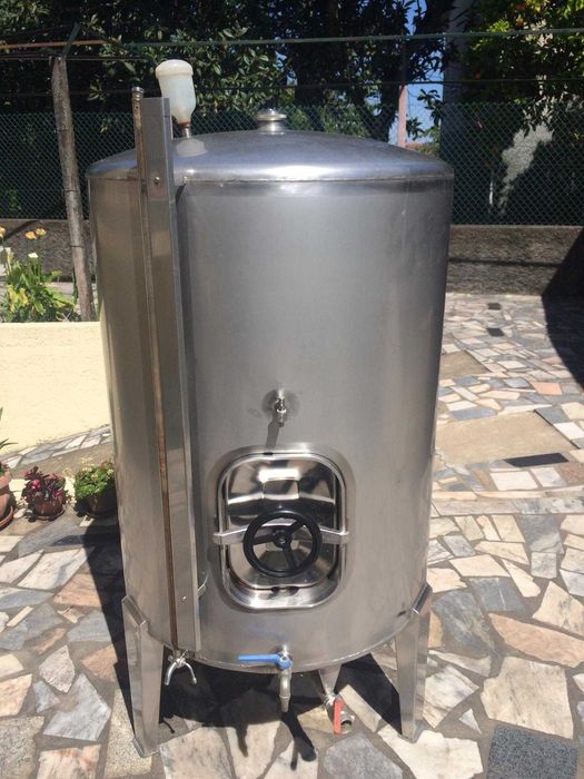 cuba inox de 550 litros